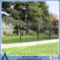 Post 60*60mm black antique cheap wrought iron fence gate